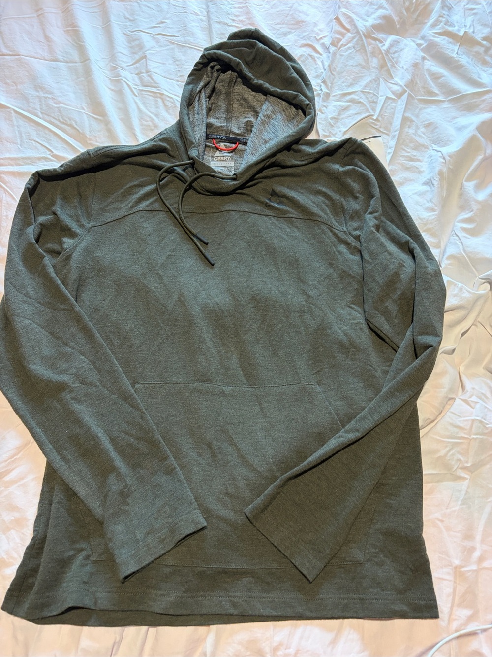 Gerry Olive Green Hooded Pullover